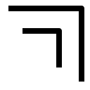 Corner Facing Icon